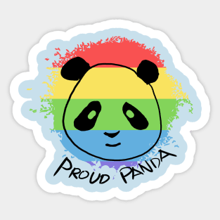 PROUD PANDA Sticker